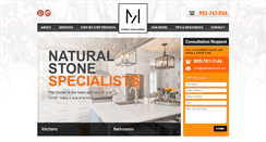 Desktop Screenshot of marbleandmarble.com
